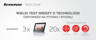 Konkurs "Lenovo Tech Zone"