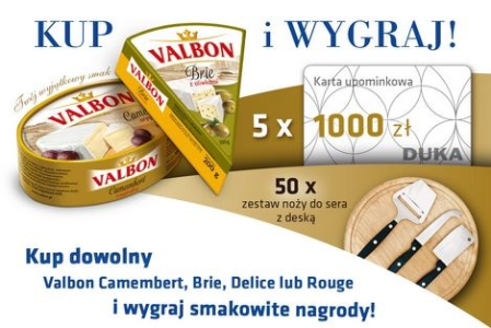 Konkurs "Przeżyj niezapomniane chwile z Valbon"