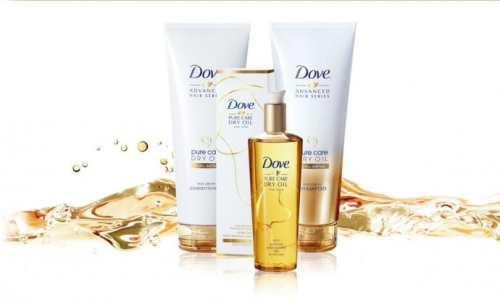 Konkurs "Dove Pure Care Oil"