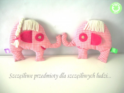 Wygraj Józia i Fruzię - parę słoników Lucy Me na szczęście