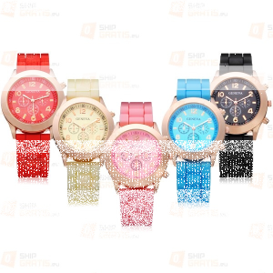 Konkurs ze ShipGRATS.eu o Silikonowy zegarek Geneva w 5 atrakcyjnych kolorach