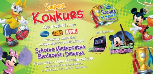 Gwiazdkowy konkurs Biedronki i Disneya