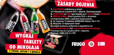 Konkurs "Doję Frugo w Biedronce"