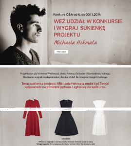 Wygraj sukienkę projektu Michaela Hekmata