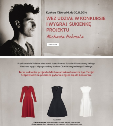 Wygraj sukienkę projektu Michaela Hekmata