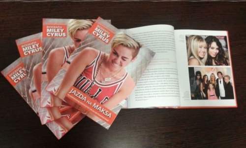 Wygraj książkową biografię Miley Cyrus