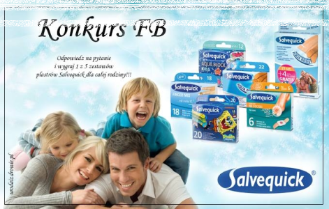 Wygraj zestawy Salvequick