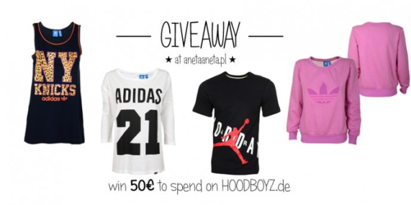 Wygraj 50EURO do wydania na HOODBOYZ.DE