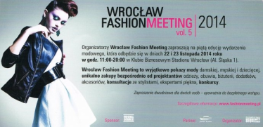 Wygraj zaproszenie na Wrocław Fashion Meeting!