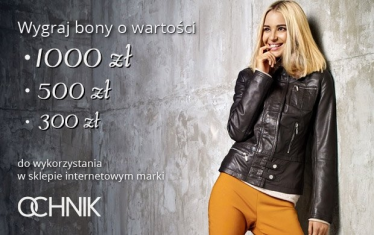 Wygraj bon do wykorzystania w sklepie internetowym ochnik.com