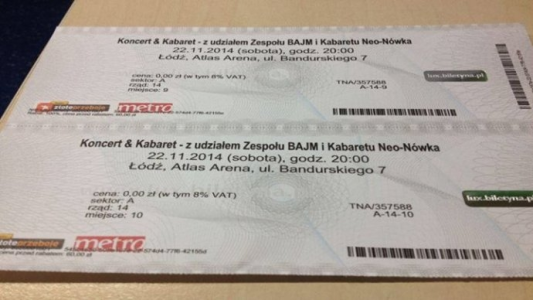 Wygraj podwójne zaproszenie na występ Kabaretu Neo-Nówka połączony z koncertem Zespołu BAJM