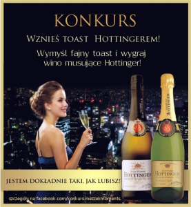 Konkurs "Wznieś toast Hottingerem!"