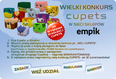 Konkurs "Twój Cupets. Empik"