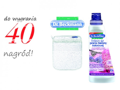 Konkurs "Dr. Beckmann – żegnajcie plamy"