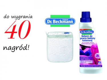 Konkurs "Dr. Beckmann – żegnajcie plamy"