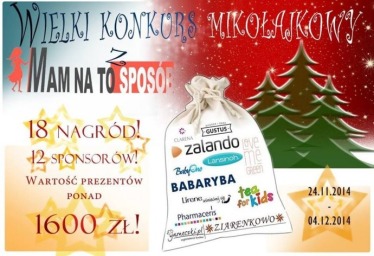 Konkurs Mikołajkowy "Moje Święta"