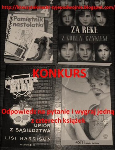 Wygraj jedną z czterech książek