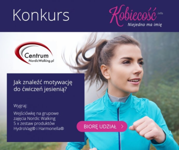 Konkurs "Jak znaleźć motywację do ćwiczeń jesienią?"