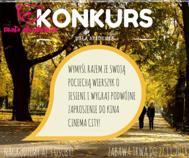 Konkurs "Przyszła Pani Jesień"