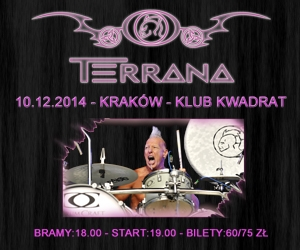 Wygraj bilety na koncert - Mike Terrana w Krakowie