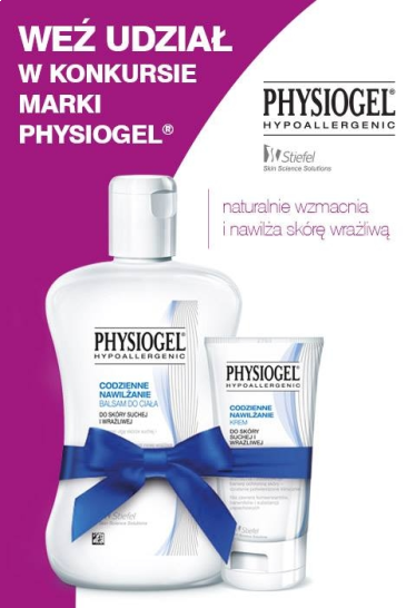 Wygraj produkty marki Physiogel