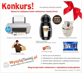 Konkurs Świąteczny WysylajTaniej.pl