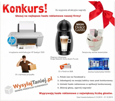 Konkurs Świąteczny WysylajTaniej.pl