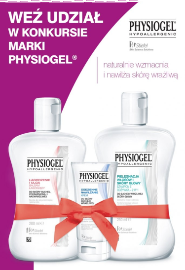 Konkurs z marką physiogel "Skóra, która nie boi się chłodu"