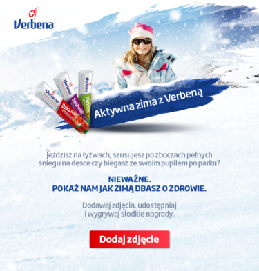 Konkurs "Aktywna zima z Verbeną"