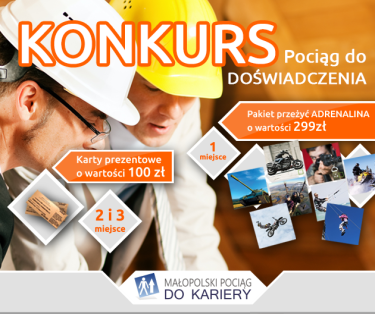 Konkurs "Pociąg do doświadczenia"