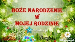 Konkurs fotograficzny "Boże narodzenie w mojej rodzinie"