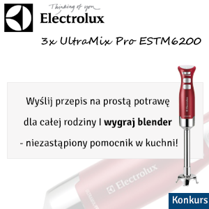 Wyślij przepis na prostą potrawę i wygraj blender Electrolux!