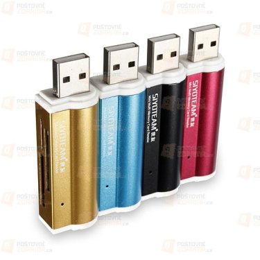 Konkurs ze ShipGRATS.eu o Uniwersalny USB czytnik kart pamięciowych - 4 kolory