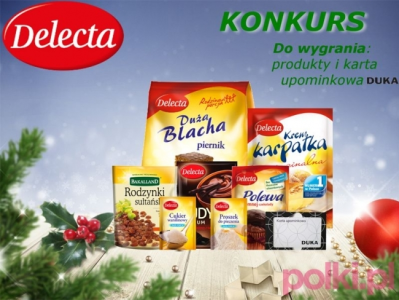Wygraj vouchery do sklepów Duka i produkty Delecty!