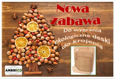 Wygraj ekologiczną deskę do krojenia