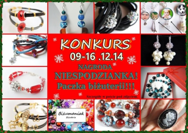 Konkurs świąteczny - paczka biżuterii