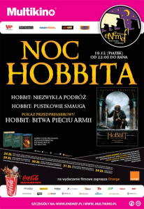Konkurs "ENEMEF: Noc Hobbita" Warszawa