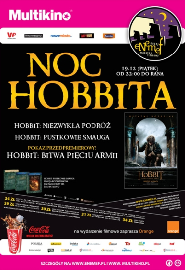 Konkurs "ENEMEF: Noc Hobbita" Warszawa