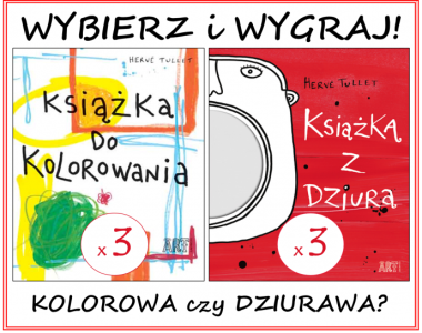 Konkurs "Wyjątkowe książki Tullet'a"