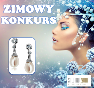 Wygraj srebrne kolczyki z perłami i cyrkoniami