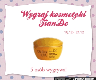 Wygraj kosmetyki TianDe na Gwiazdkę
