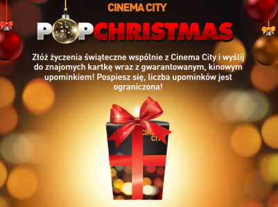 Konkurs "Cinema City - POPCHRISTMAS"