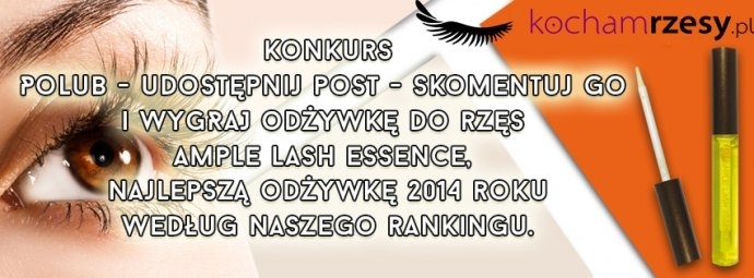Wygraj najlepszą odżywkę do rzęs 2014 roku
