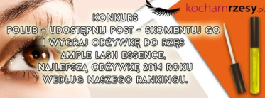 Wygraj najlepszą odżywkę do rzęs 2014 roku