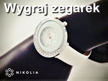 Wygraj biały zegarek damski