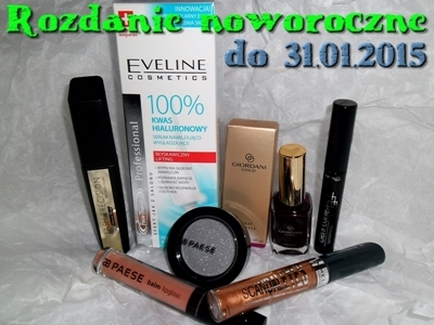 Rozdanie noworoczne z rainbow-above-me.blogspot.com