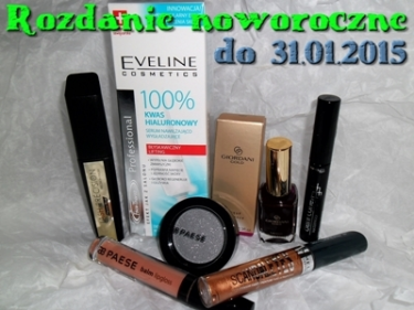 Rozdanie noworoczne z rainbow-above-me.blogspot.com