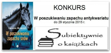 Konkurs "W poszukiwaniu zapachu antykwariatu"