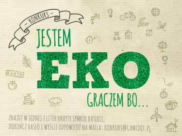 Konkurs "Zostań Eko Graczem"