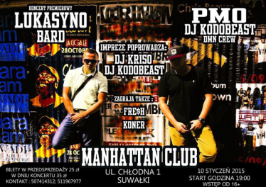 Wygraj jeden z czterech biletów na Lukasyno